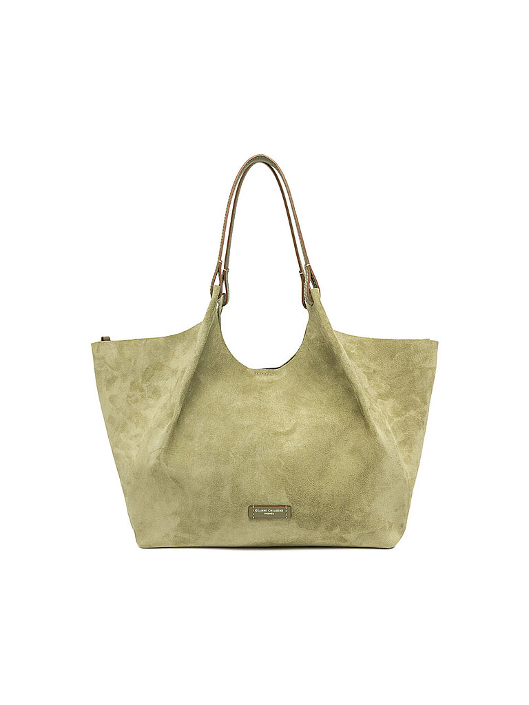 Sac en cuir - Sac Hobo DUA vert