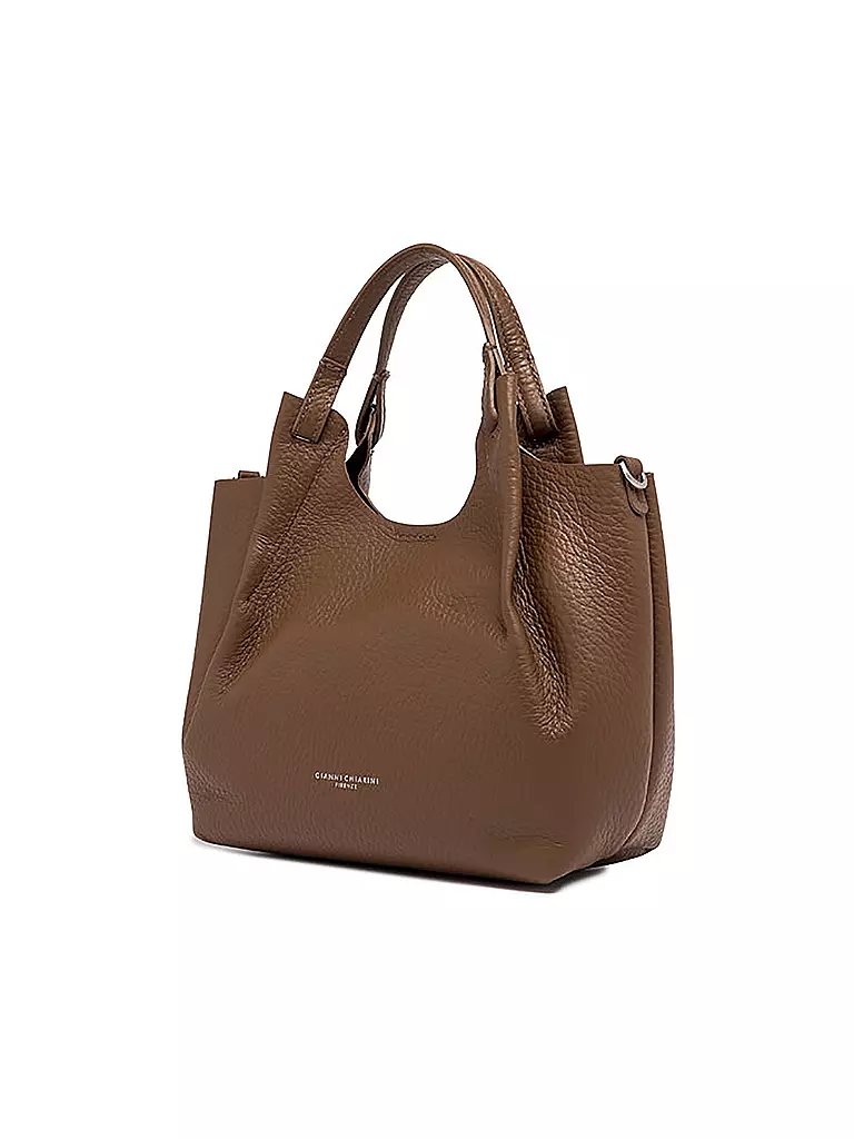 GIANNI CHIARINI | Ledertasche - Hobo Bag DUA  | Marron