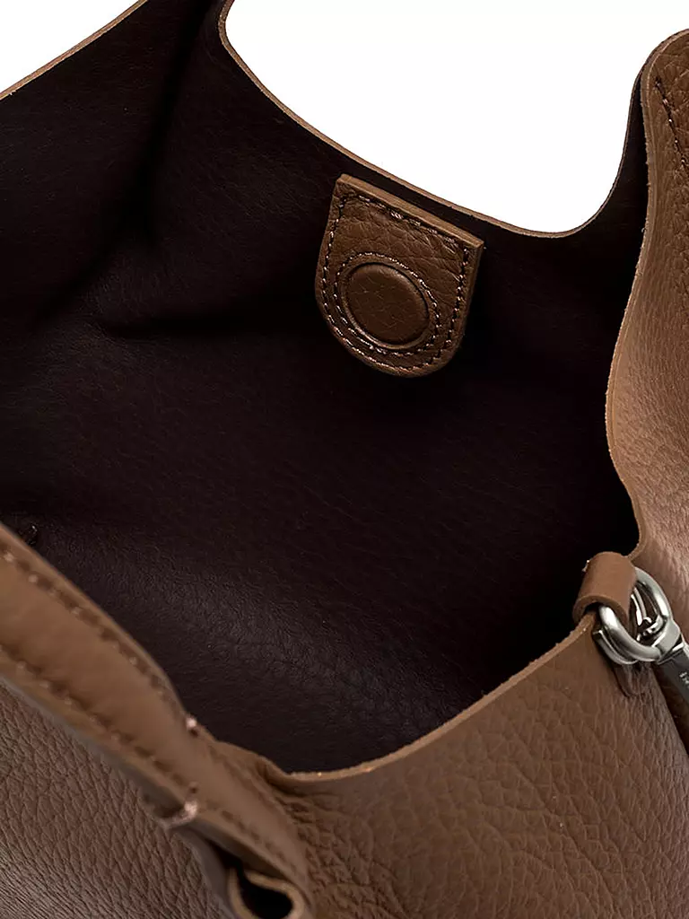 GIANNI CHIARINI | Ledertasche - Hobo Bag DUA  | Marron