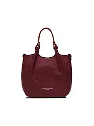 GIANNI CHIARINI | Ledertasche - Hobo Bag DUA Small | Rouge foncé