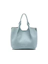 GIANNI CHIARINI | Ledertasche - Hobo Bag DUA Small | Bleu clair