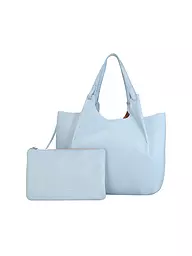 GIANNI CHIARINI | Ledertasche - Hobo Bag DUA | Bleu clair
