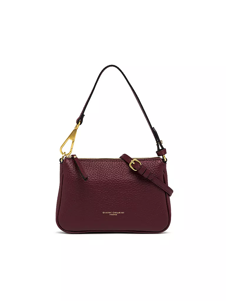 GIANNI CHIARINI | Ledertasche - Mini Bag BROOKE | Rouge foncé