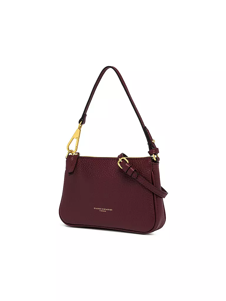 GIANNI CHIARINI | Ledertasche - Mini Bag BROOKE | Rouge foncé
