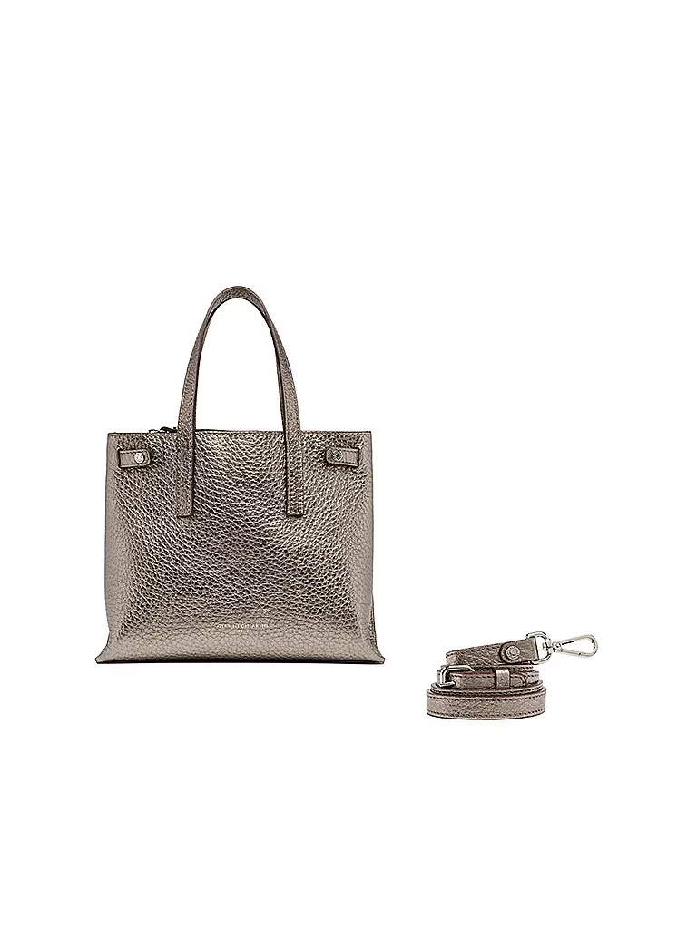 GIANNI CHIARINI | Ledertasche - Shopper ALTEA | Argent