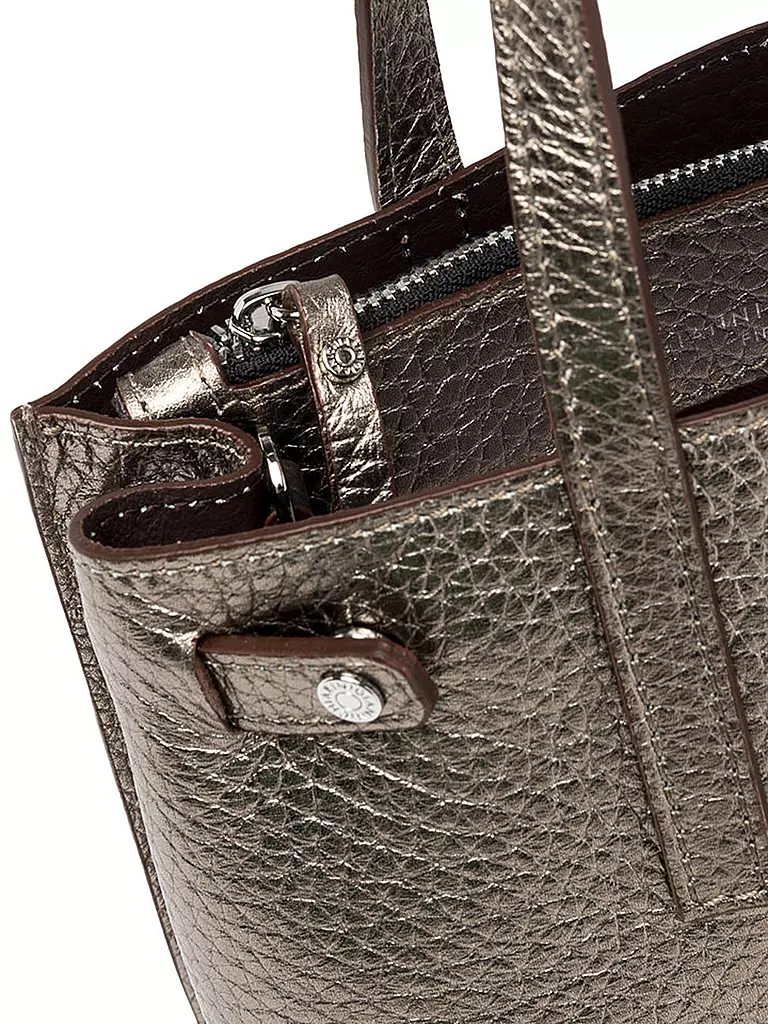 GIANNI CHIARINI | Ledertasche - Shopper ALTEA | Argent
