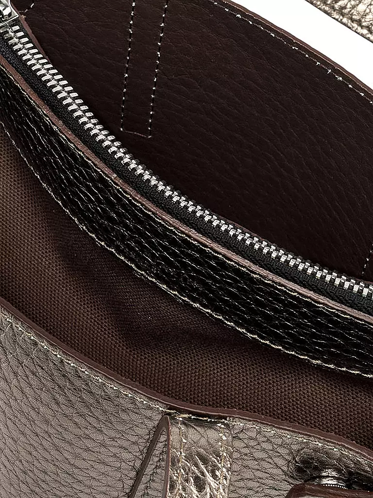 GIANNI CHIARINI | Ledertasche - Shopper ALTEA | Argent