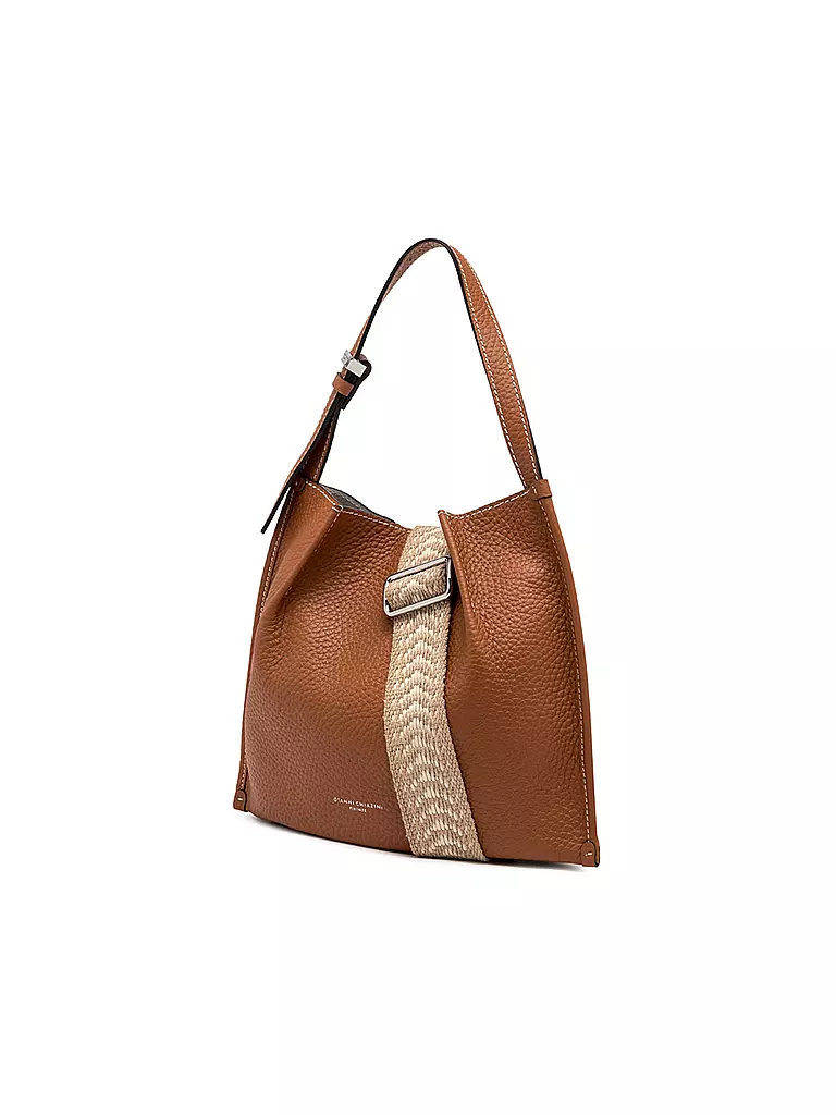 GIANNI CHIARINI | Ledertasche - Umhängetasche DORY  | Camel