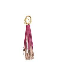 GIANNI CHIARINI | Nom du produit : Porte-clés pour sac
Marque : GIANNI CHIARINI
Couleur : rose
Catégories : Mode,Femme

Matière : Cuir
Détails : Logo,Franges | Rose vif