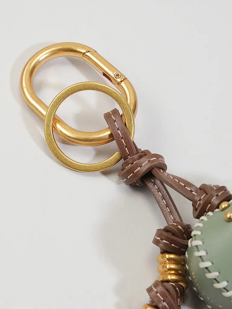 GIANNI CHIARINI | Nom du produit : Porte-clés pour sac
Marque : GIANNI CHIARINI
Couleur : vert
Catégories : Mode, Femme

Matière : Similicuir
Détails : Clous | Vert