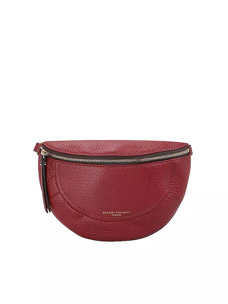 GIANNI CHIARINI | Sac banane BROOKE | Rouge foncé