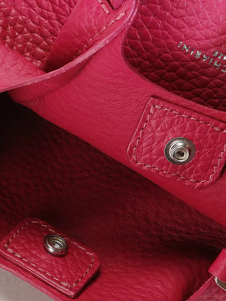 GIANNI CHIARINI | Sac en cuir - Hobo Bag DUA Small | Rose vif