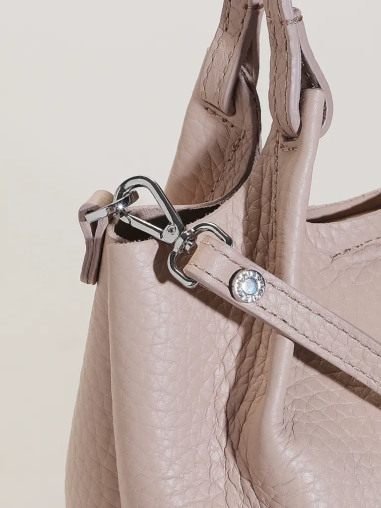 GIANNI CHIARINI | Sac en cuir - Hobo Bag DUA Small | Rose