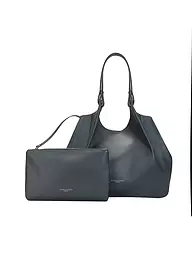 GIANNI CHIARINI | Sac en cuir - Hobo Bag DUA | Gris
