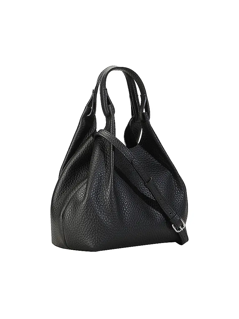 GIANNI CHIARINI | Sac en cuir - Hobo Bag DUA | Noir