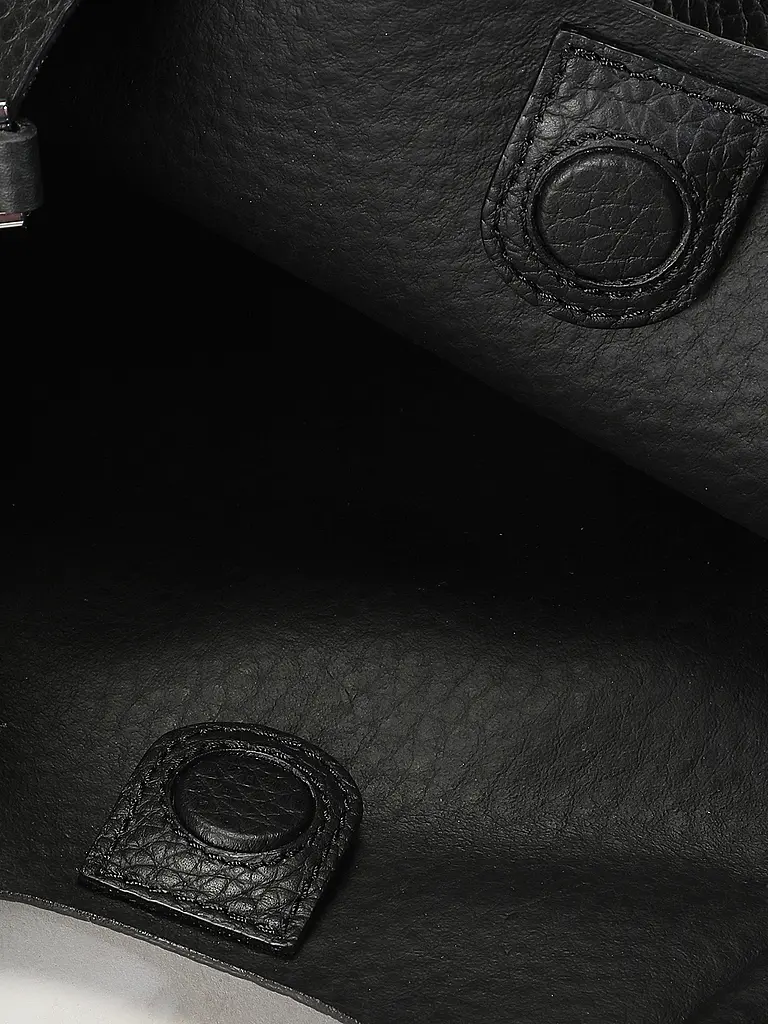 GIANNI CHIARINI | Sac en cuir - Hobo Bag DUA | Noir