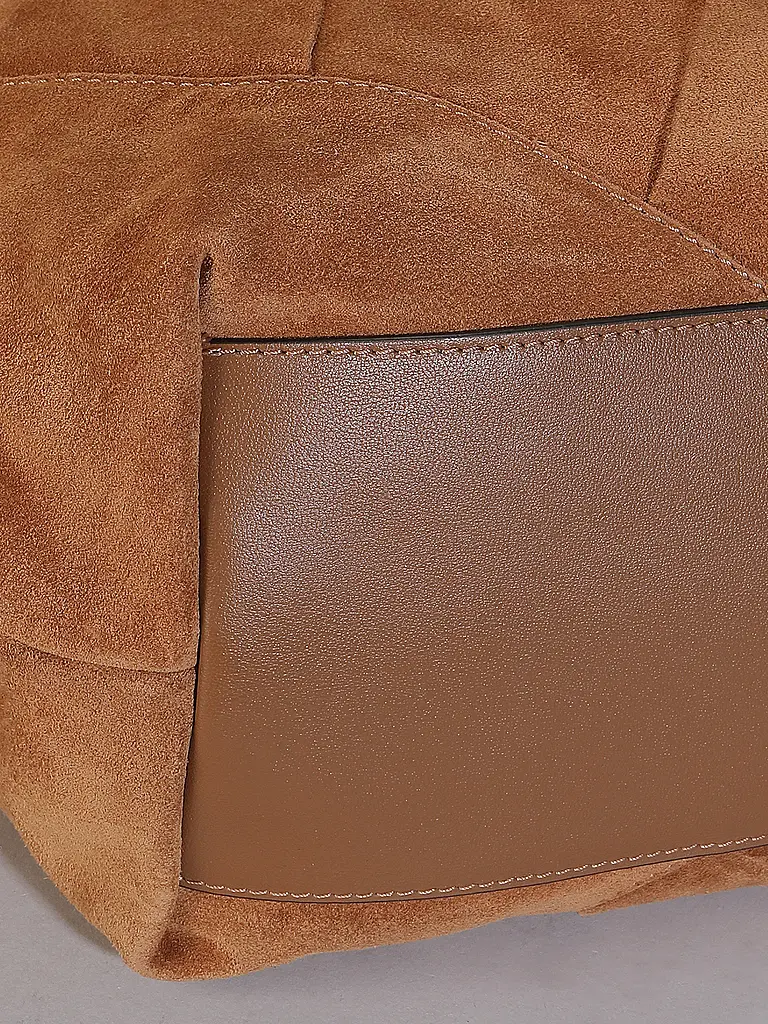 GIANNI CHIARINI | Sac en cuir - Hobo Bag DUA | Camel