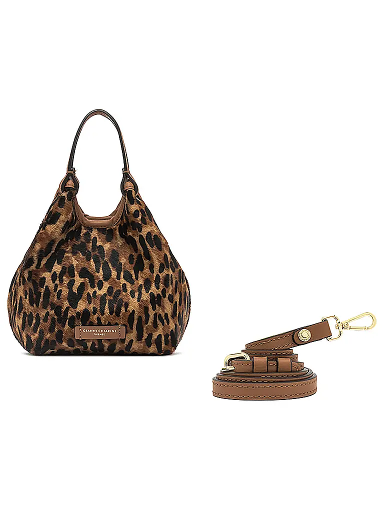 GIANNI CHIARINI | Sac en cuir - Hobo DUA LEO | braun
