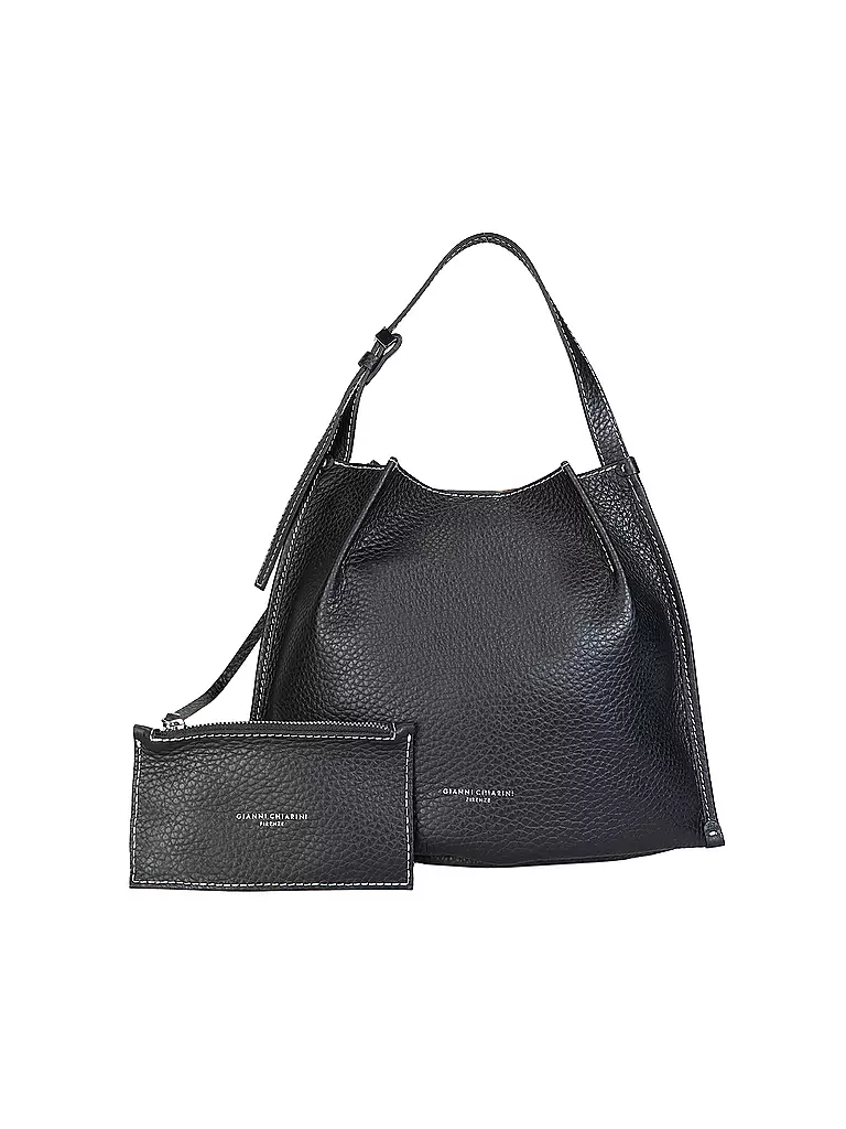 GIANNI CHIARINI | Sac en cuir - Sac bandoulière DORY | Noir
