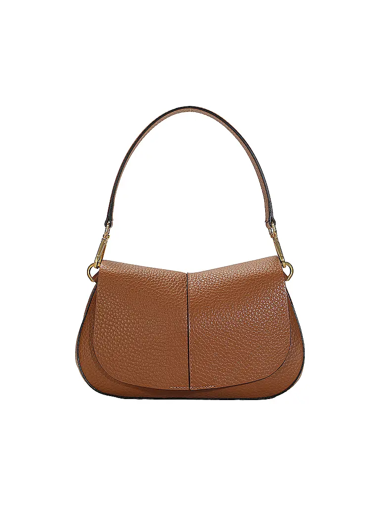 GIANNI CHIARINI | Sac en cuir - Sac bandoulière HELENA ROUND | Camel