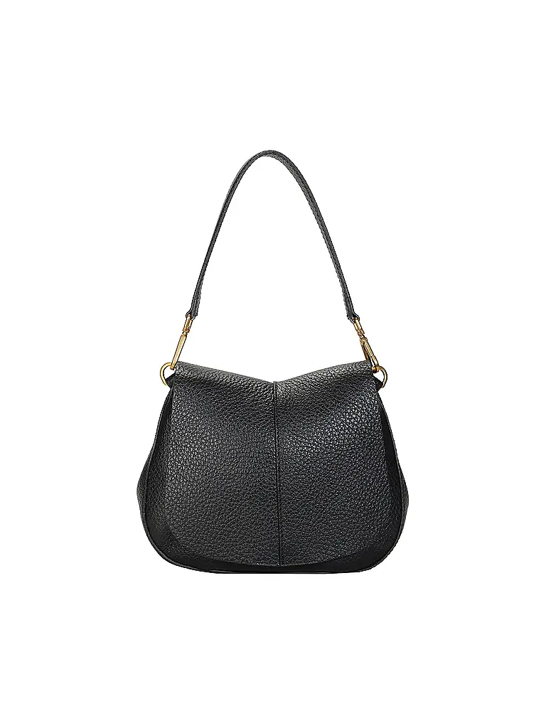 GIANNI CHIARINI | Sac en cuir - Sac bandoulière HELENA ROUND | Noir