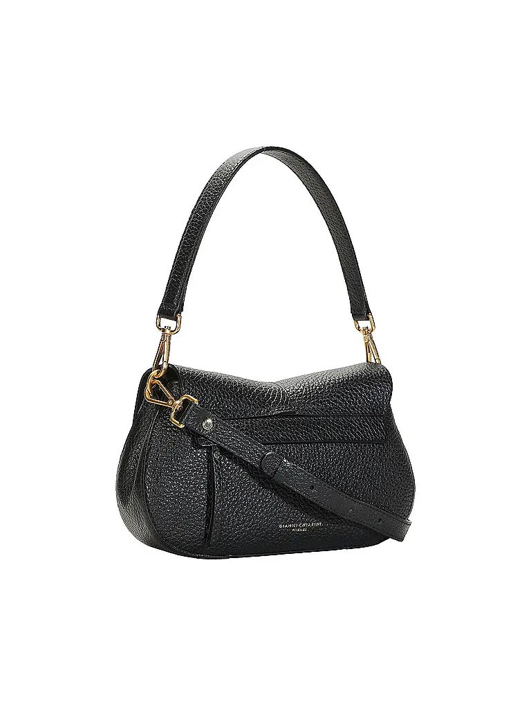 GIANNI CHIARINI | Sac en cuir - Sac bandoulière HELENA ROUND | Noir