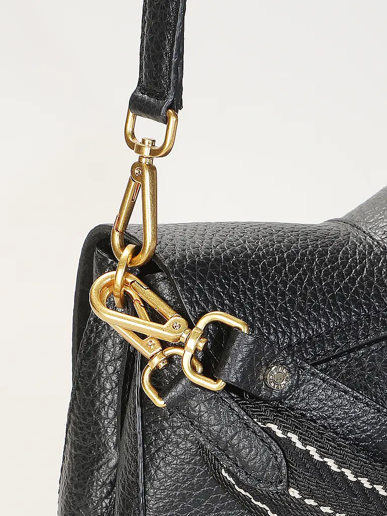 GIANNI CHIARINI | Sac en cuir - Sac bandoulière HELENA ROUND | Noir