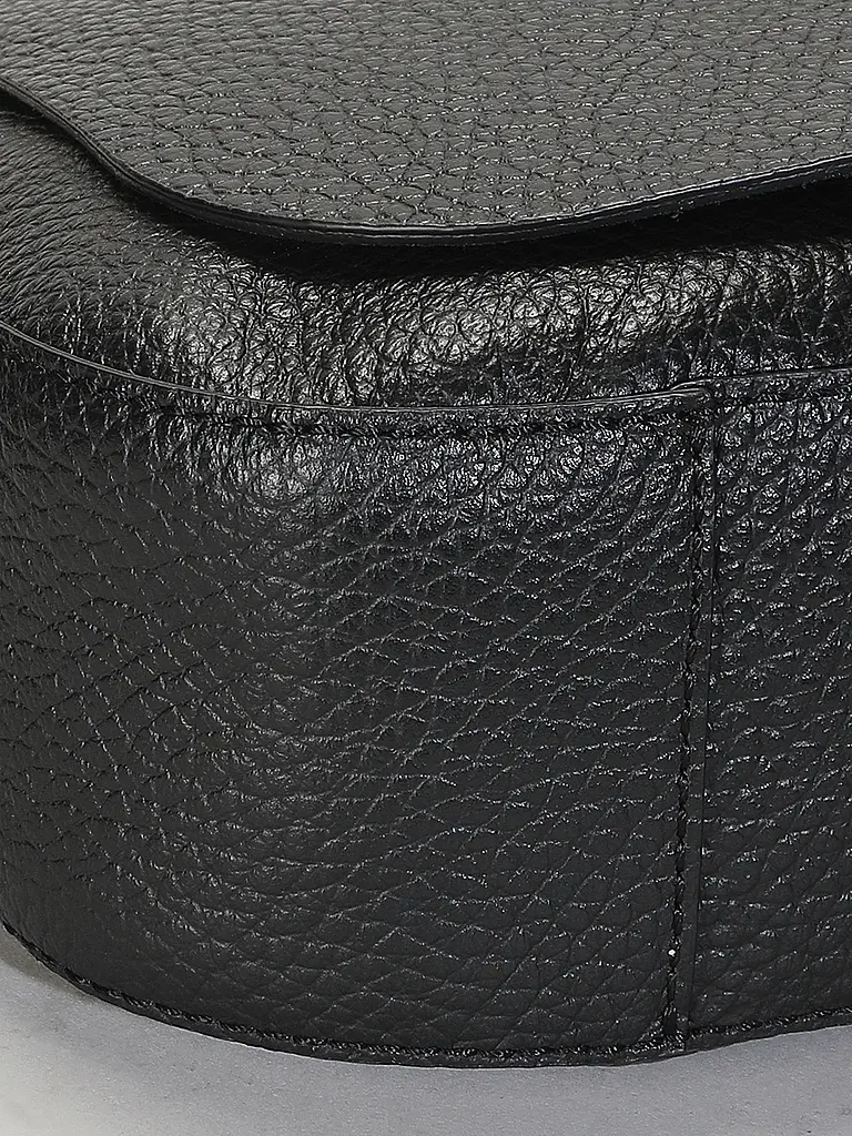 GIANNI CHIARINI | Sac en cuir - Sac bandoulière HELENA ROUND | Noir