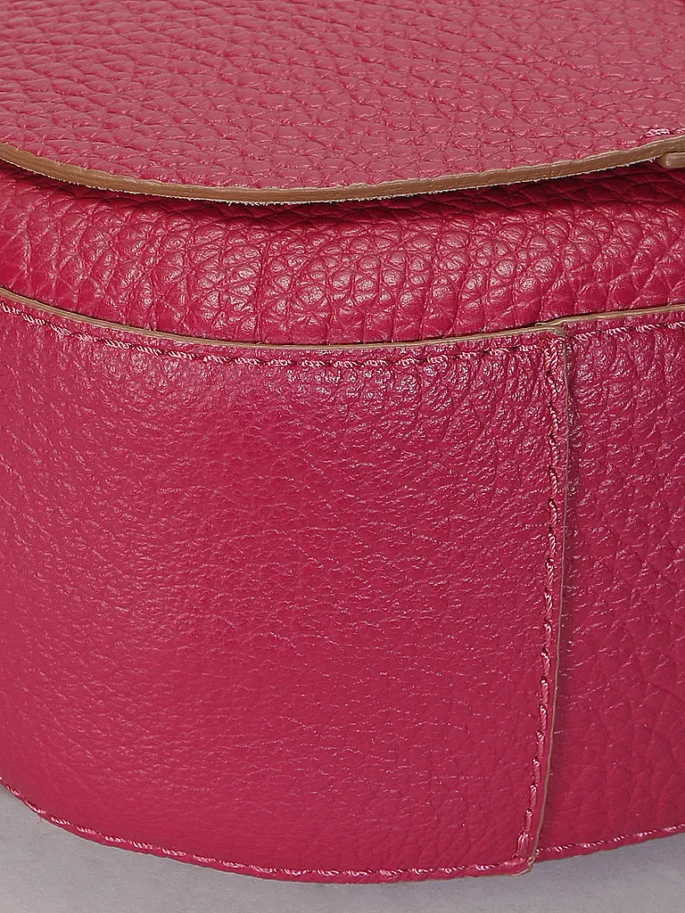 GIANNI CHIARINI | Sac en cuir - Sac bandoulière HELENA ROUND | Rose vif