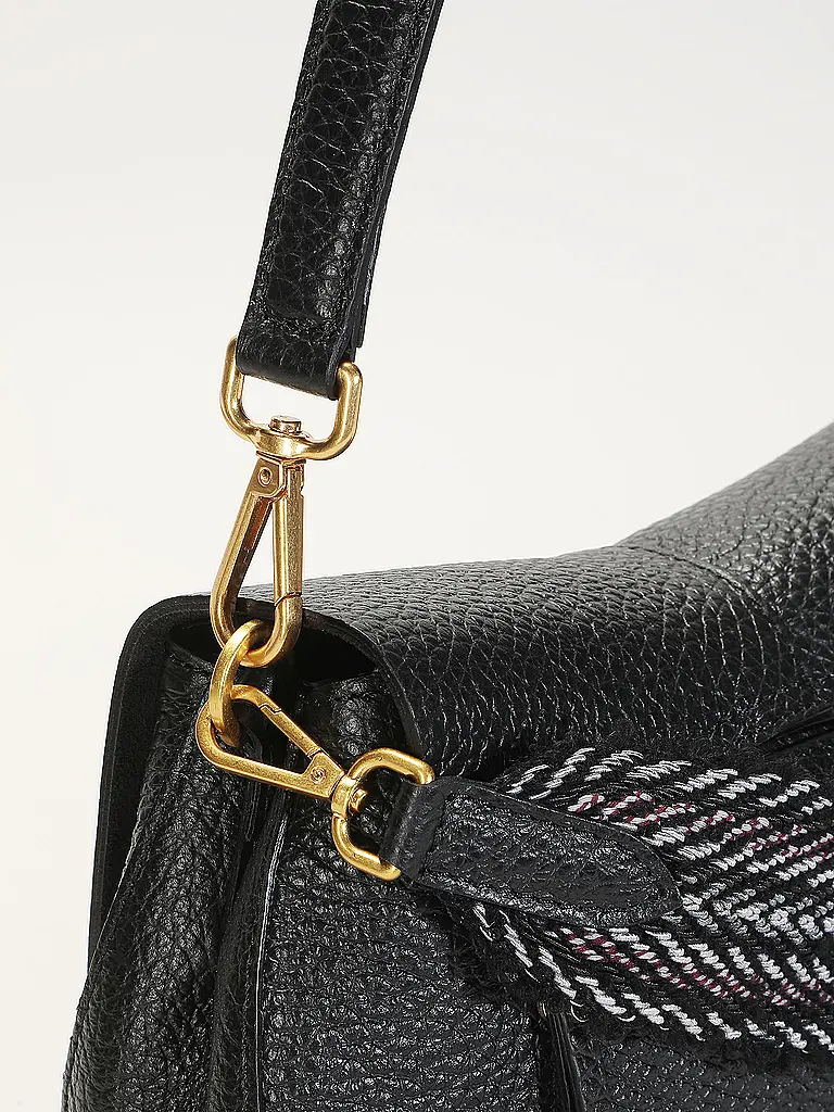 GIANNI CHIARINI | Sac en cuir - Sac bandoulière HELENA ROUND | Noir