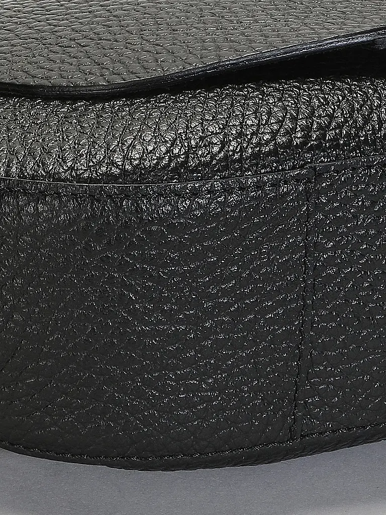 GIANNI CHIARINI | Sac en cuir - Sac bandoulière HELENA ROUND | Noir