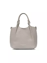 GIANNI CHIARINI | Ledertasche - Hobo Bag DUA Small | Gris clair