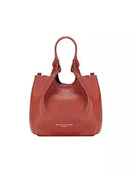 GIANNI CHIARINI | Ledertasche - Hobo Bag DUA Small | Rouge foncé