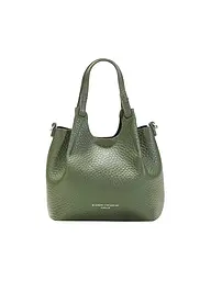 GIANNI CHIARINI | Ledertasche - Hobo Bag DUA Small | Olive