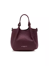 GIANNI CHIARINI | Ledertasche - Hobo Bag DUA Small | Rouge foncé