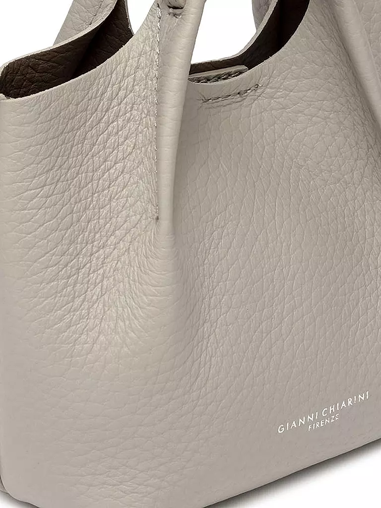 GIANNI CHIARINI | Sac en cuir - Sac Hobo DUA Small | hellgrau