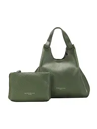 GIANNI CHIARINI | Sac en cuir - Sac Hobo DUA | Olive
