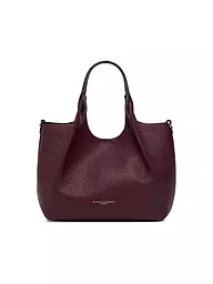 GIANNI CHIARINI | Sac en cuir - Sac Hobo DUA | Rouge foncé