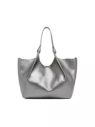 GIANNI CHIARINI | Ledertasche - Hobo Bag DUA | Argent