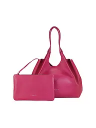 GIANNI CHIARINI | Sac en cuir - Sac Hobo DUA | Rose vif
