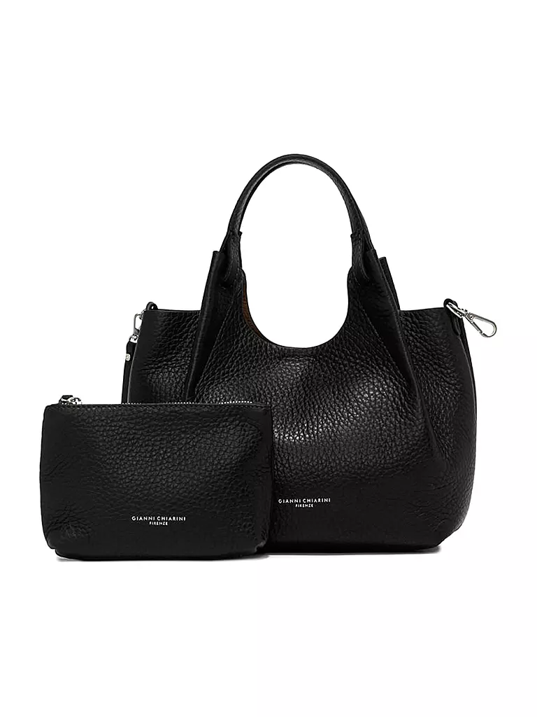 GIANNI CHIARINI | Sac en cuir - Sac Hobo DUA | schwarz
