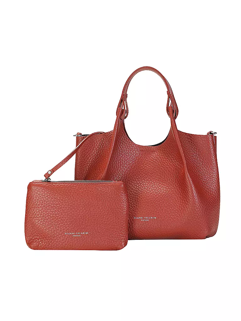 GIANNI CHIARINI | Sac en cuir - Sac Hobo DUA | dunkelrot