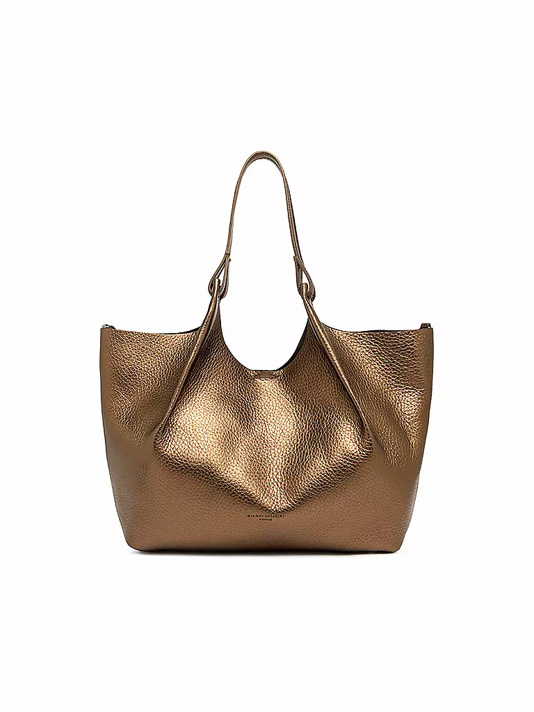 GIANNI CHIARINI | Sac en cuir - Sac Hobo DUA | braun