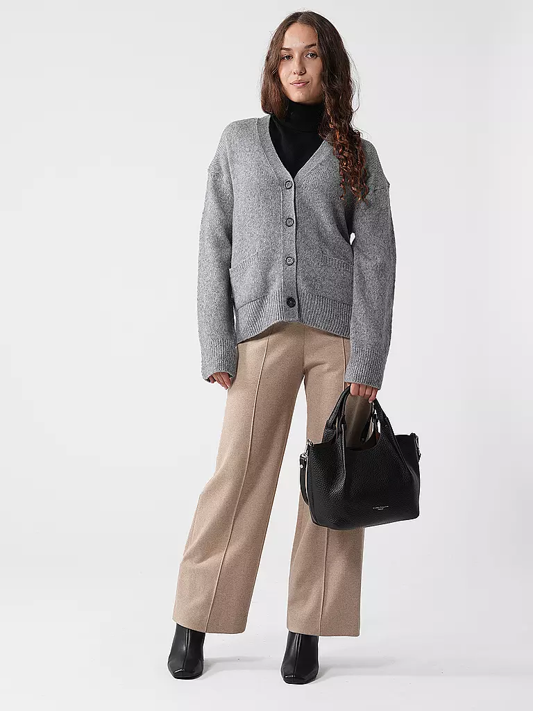 GIANNI CHIARINI | Sac en cuir - Sac Hobo DUA | schwarz