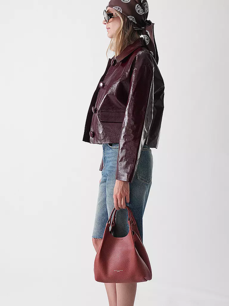 GIANNI CHIARINI | Sac en cuir - Sac Hobo DUA | dunkelrot