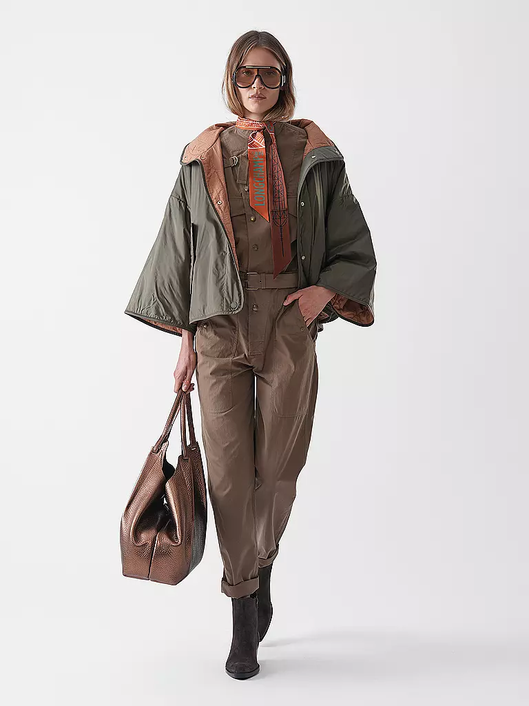 GIANNI CHIARINI | Sac en cuir - Sac Hobo DUA | braun