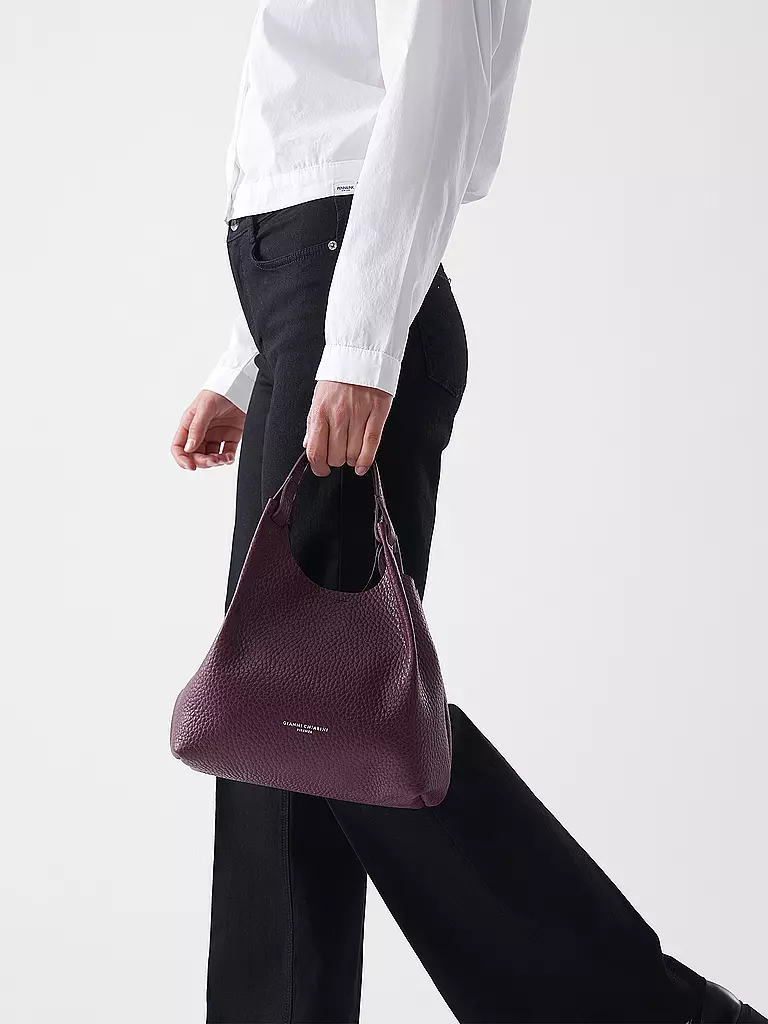 GIANNI CHIARINI | Sac en cuir - Sac Hobo DUA | dunkelrot