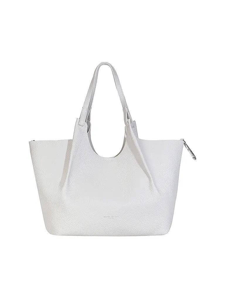 GIANNI CHIARINI | Sac en cuir - Sac Hobo DUA | Blanc