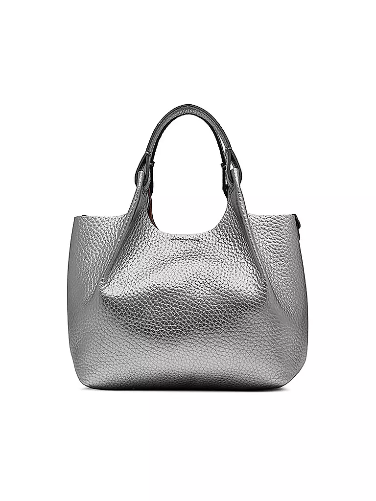 GIANNI CHIARINI | Sac en cuir - Sac Hobo DUA | silber