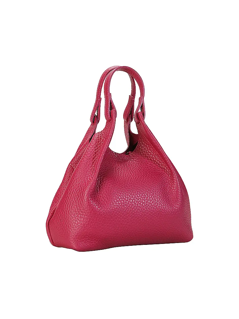 GIANNI CHIARINI | Sac en cuir - Sac Hobo DUA | Rose vif